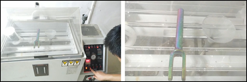 Salt Spray Inspection Of Anodized Forgings 