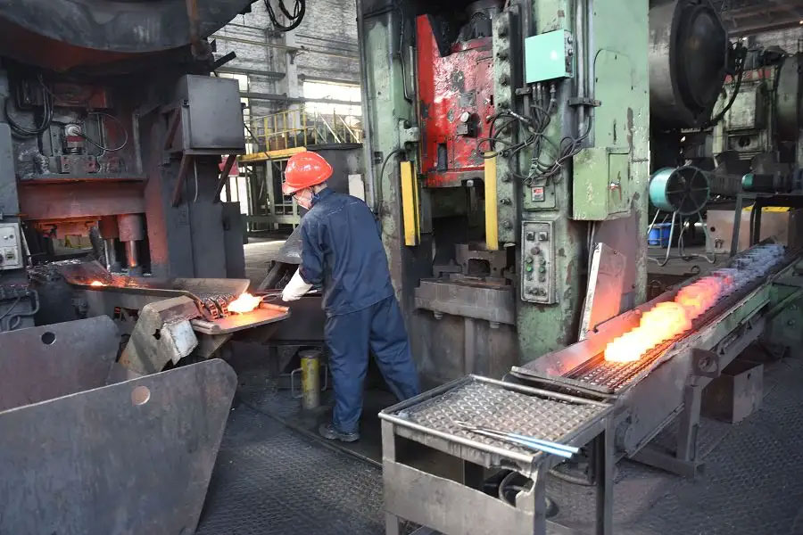 The Post Forging Heat Treatment Of Mining Truck Large Forgings