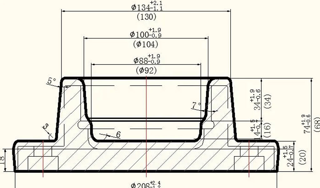 The Design Principles And Requirements Of Forging Drawings